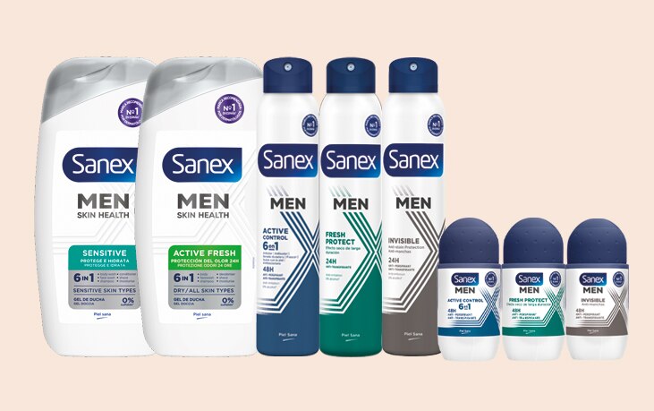 Productos Sanex Men